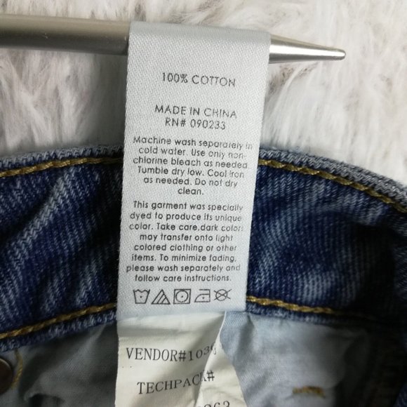 Pacsun Womens Jeans‎ Mom Blue Denim Medium Wash High Rise 23 - Picture 13 of 13